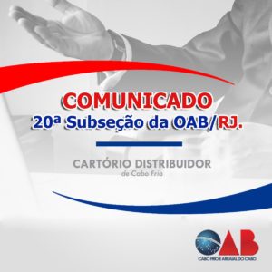 Leia mais sobre o artigo CARTÓRIO DISTRIBUIDOR DE CABO FRIO