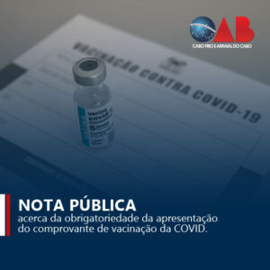 Leia mais sobre o artigo NOTA PÚBLICA – Ato Normativo Conjunto do TJ/ 2VP/ CGJ nº 05/2021.