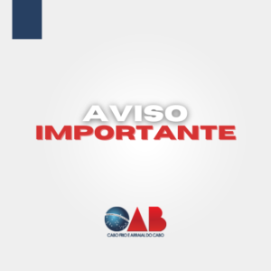 Leia mais sobre o artigo AVISO IMPORTANTE – ORDEM DE SERVIÇO 617/213 E RESOLUÇÃO 001/2022